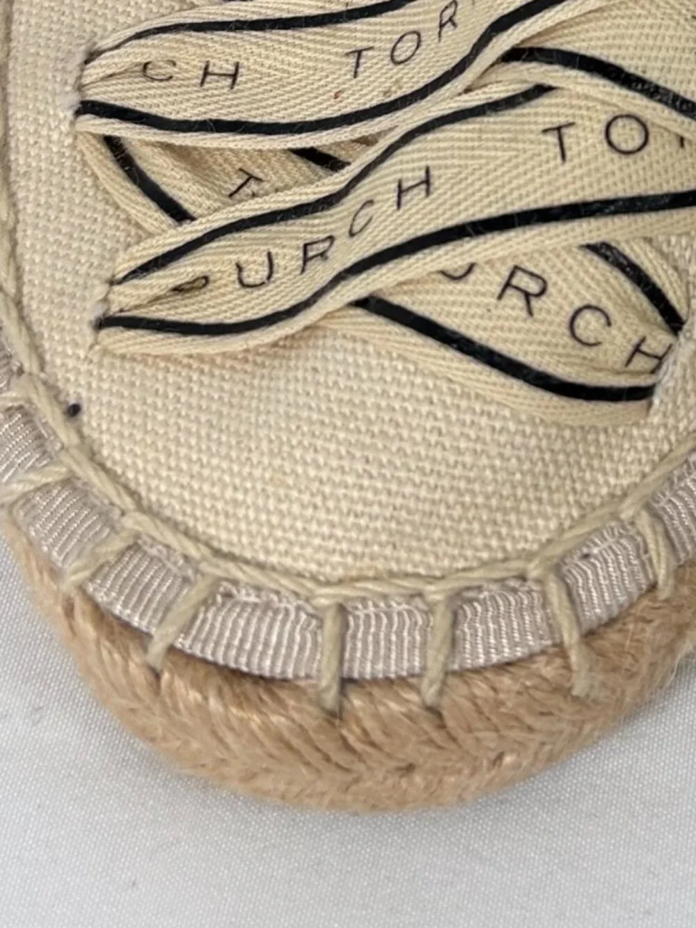 TORY BURCH ESPADRILLES / SIZE 6.5